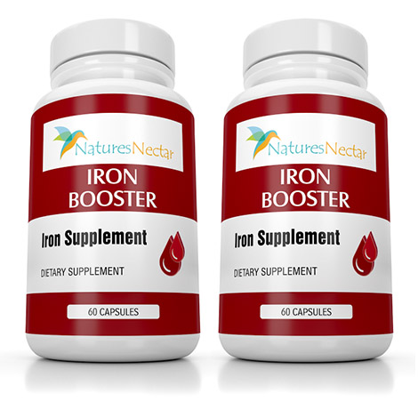 Blood Builder Iron Booster แพคคู่ 2 กระปุก